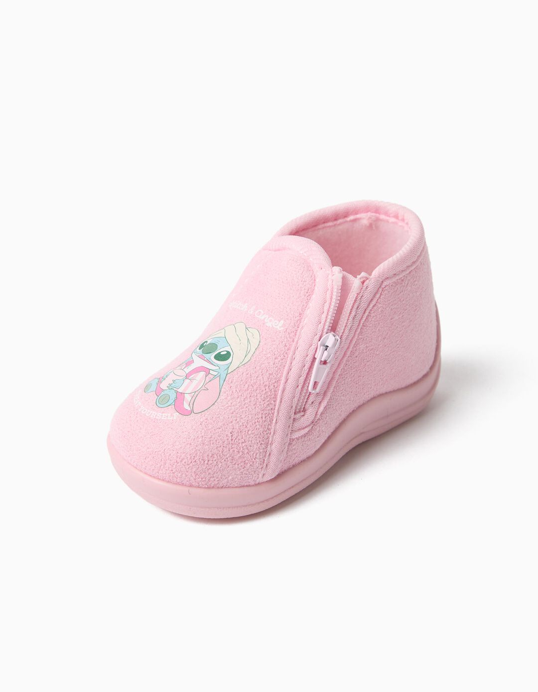 Pantufas 'Stitch' &copy;Disney, Menina, Rosa 