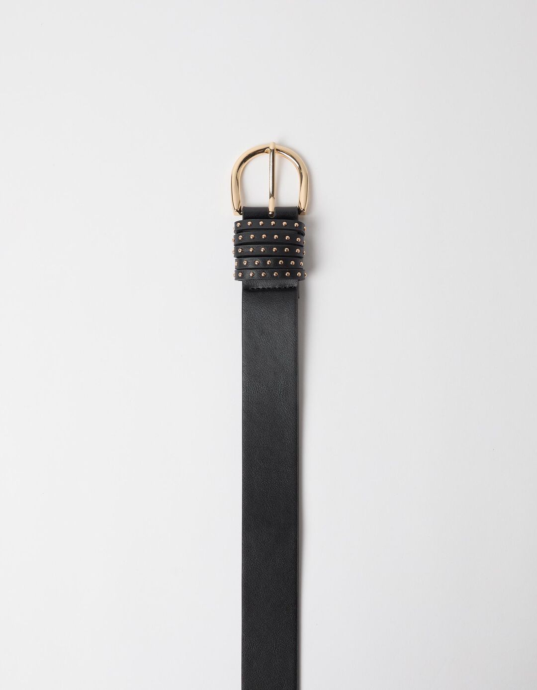 Cinto Com Tachas, Mulher, Preto
