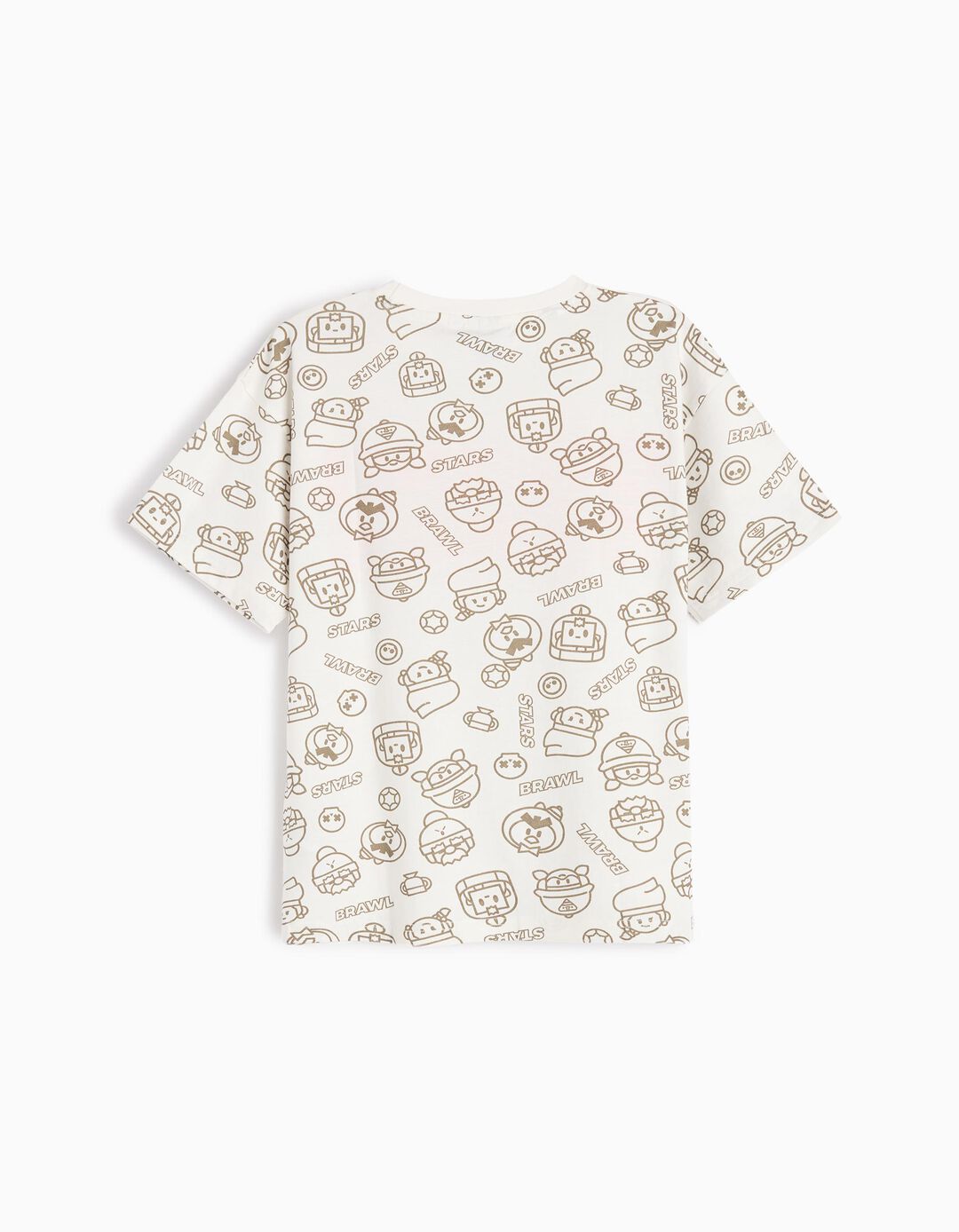 T-shirt 'Brawl Stars', Menino, Branco