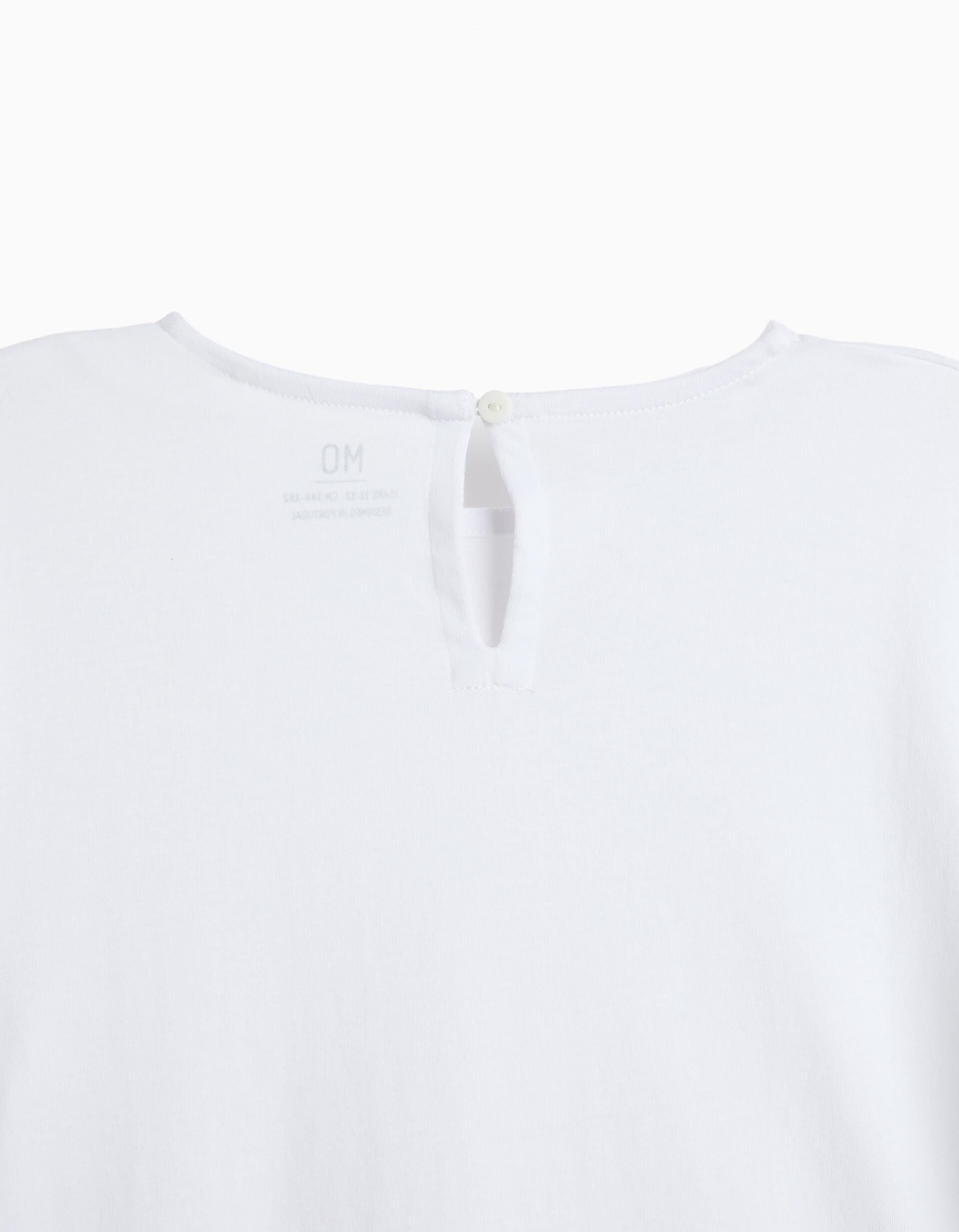 Comprar Online T-shirt Boxy, Menina, Branco