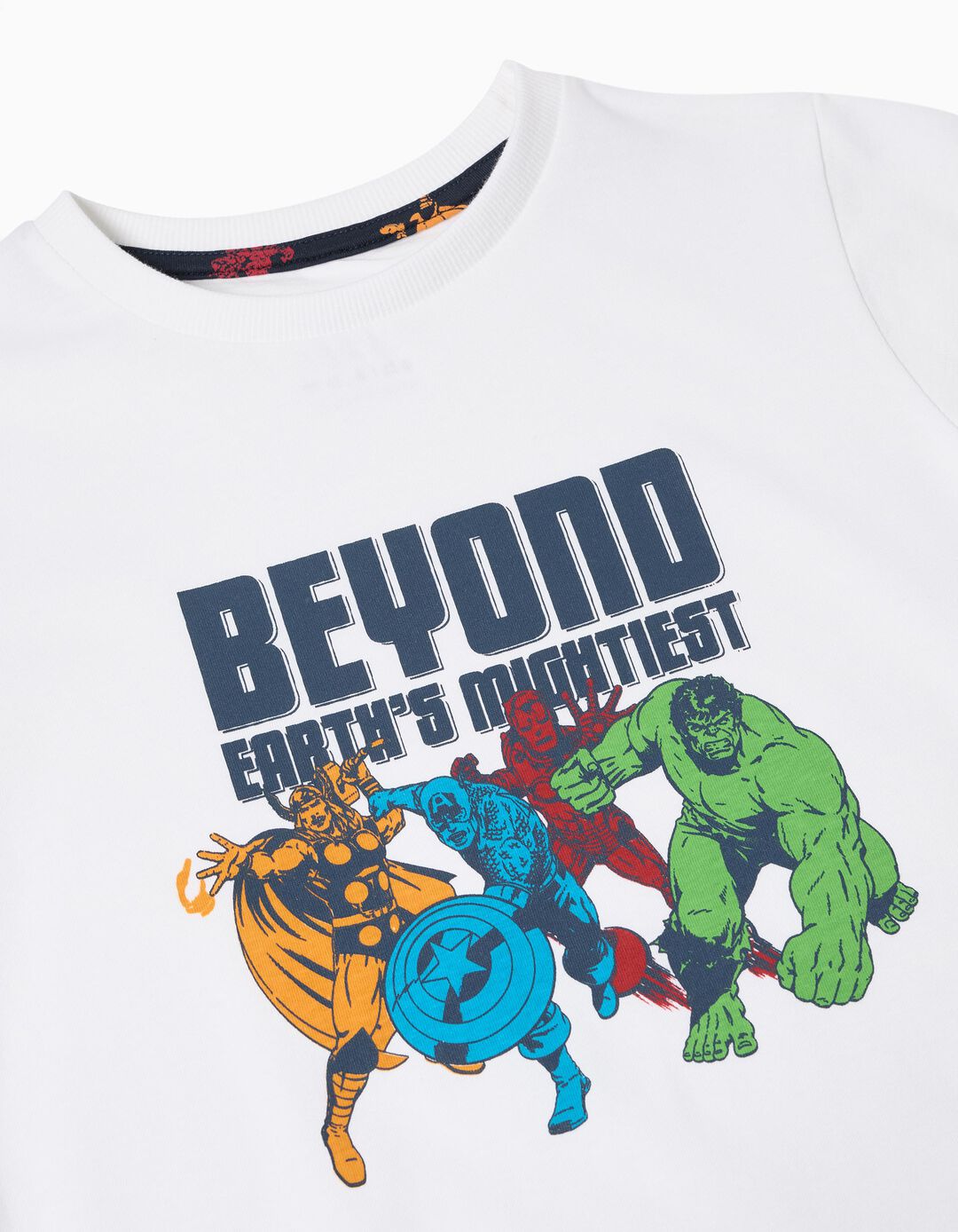 Pijama 'Avengers', Menino, Branco