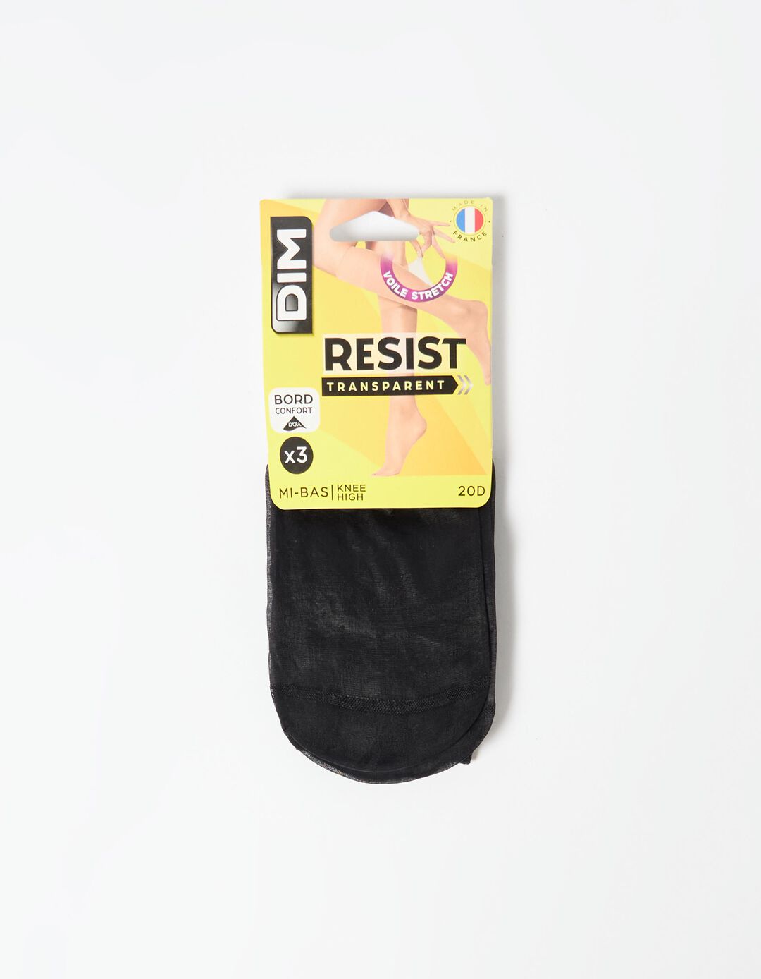 Pack 2 Pares Mini-Meias 20DEN 'DIM', Mulher, Bege