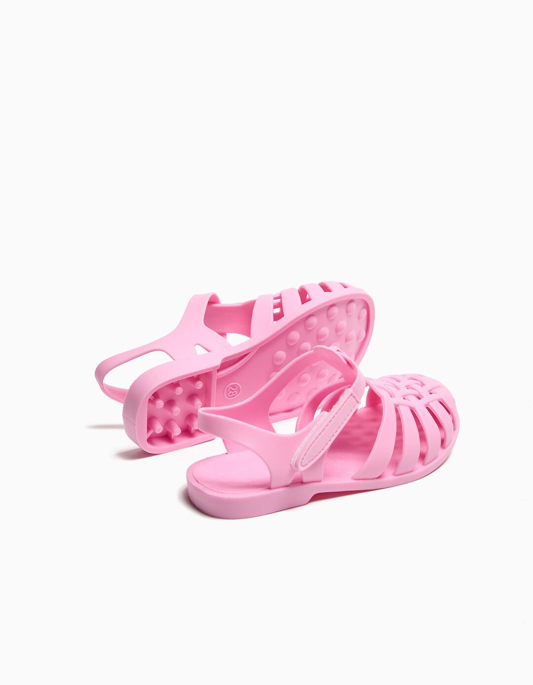 Sandálias de Borracha, Menina, Rosa Claro 