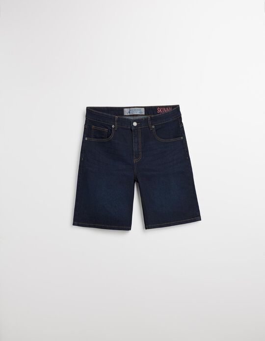 Comprar Online Calções 'Skinny', Homem, Azul Escuro 