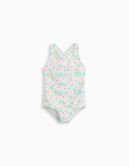 Comprar Online Fato de Banho Flores, Menina, Amarelo 