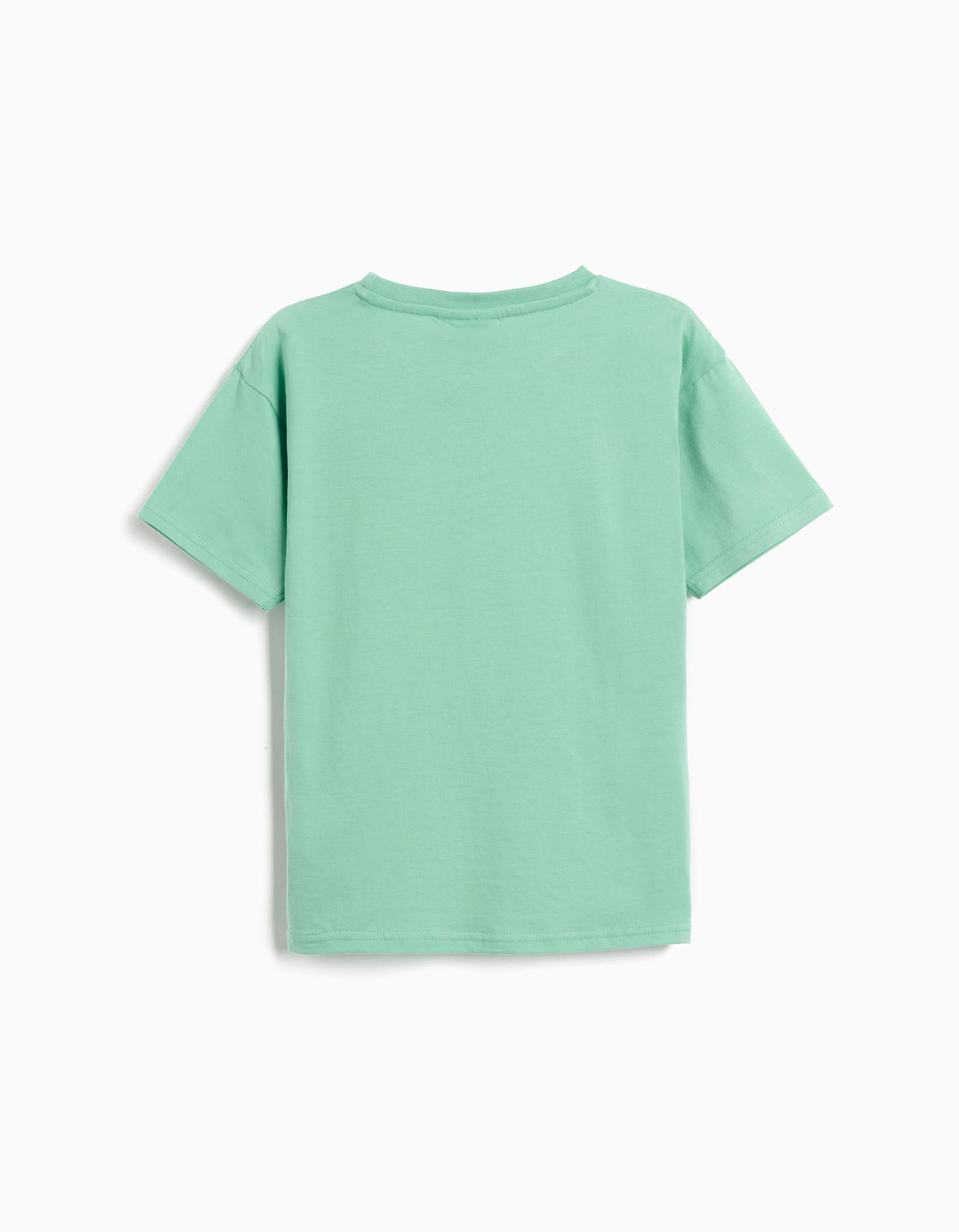 Comprar Online T-shirt 'Mickey', Menino, Verde Claro