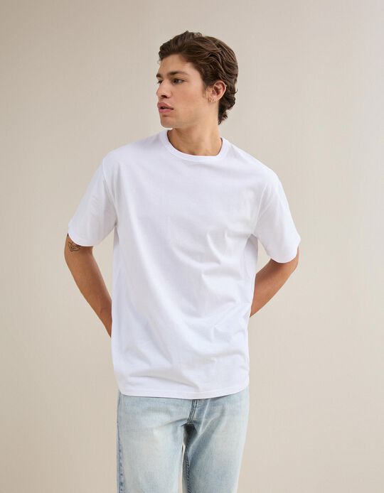 Comprar Online T-shirt Jersey, Homem, Branco