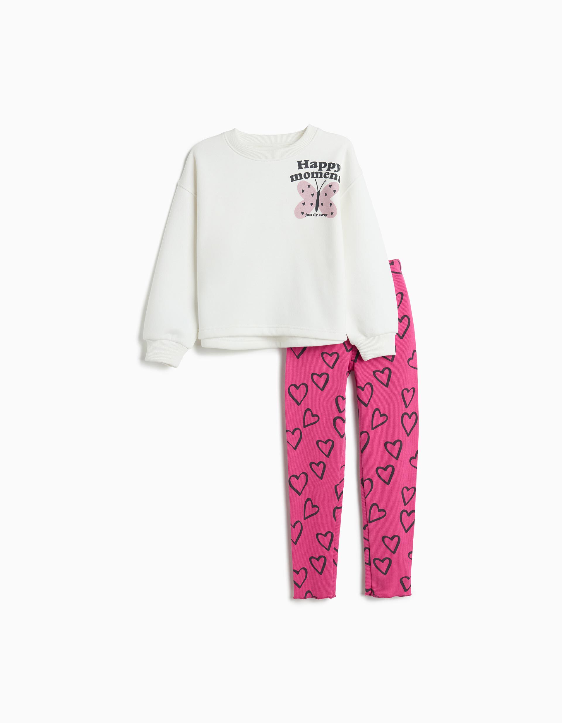 Comprar Online Conjunto de Jogging, Menina, Branco