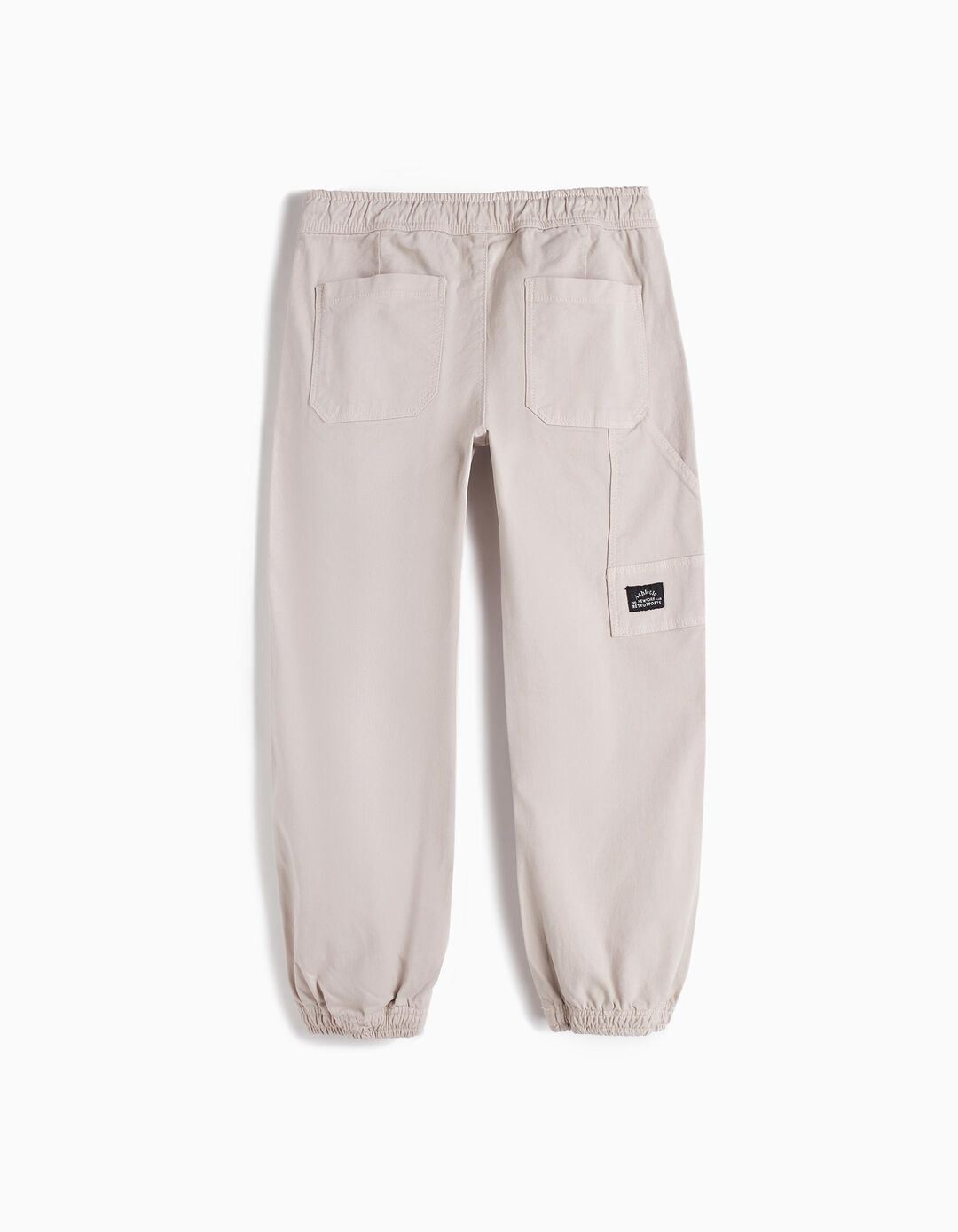 Calças Joggers, Menino, Cinzento Claro