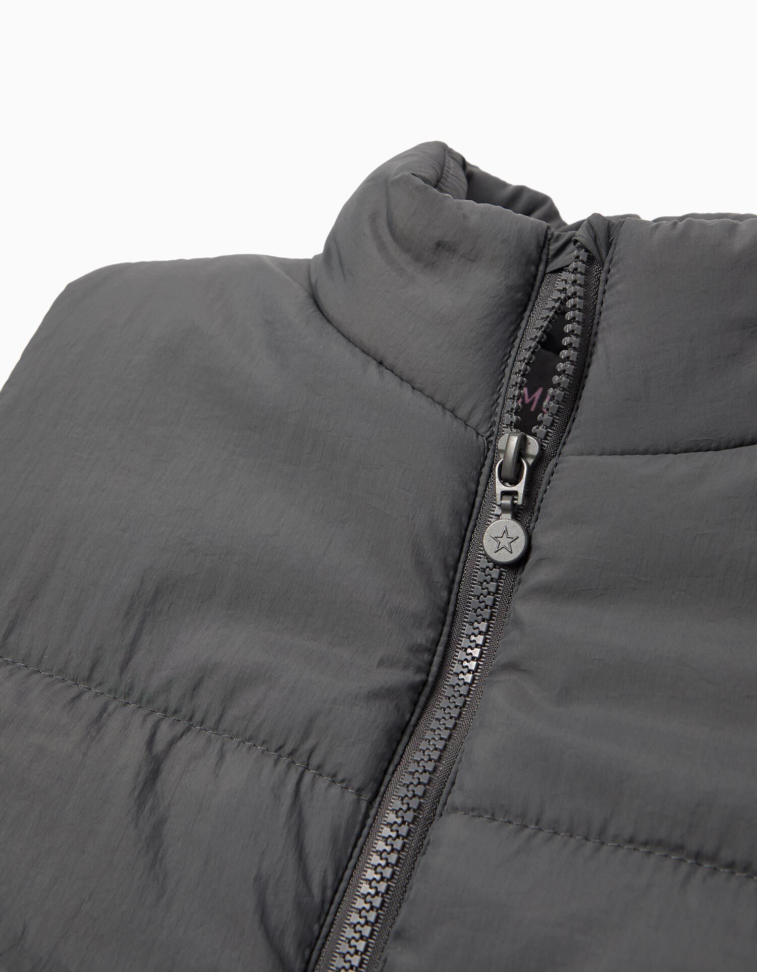 Comprar Online Colete Acolchoado, Menina, Cinzento Escuro