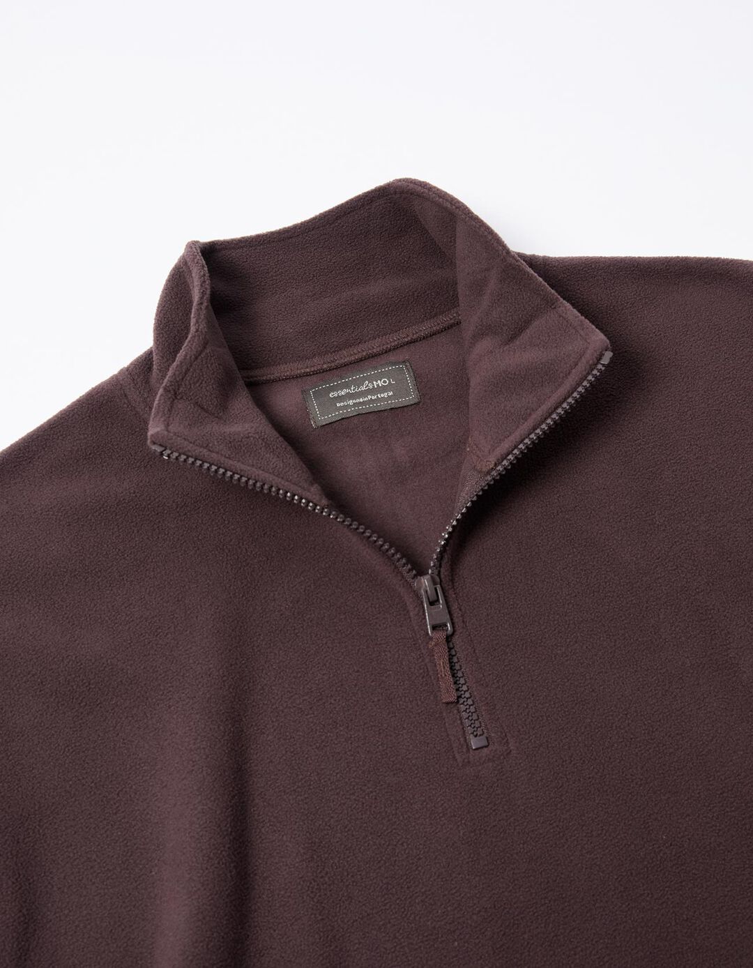 Camisola Polar, Homem, Castanho Escuro