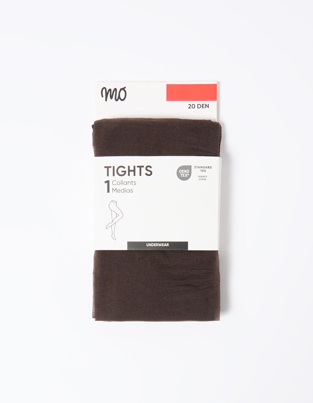 Collants 20 DEN, Mulher, Castanho