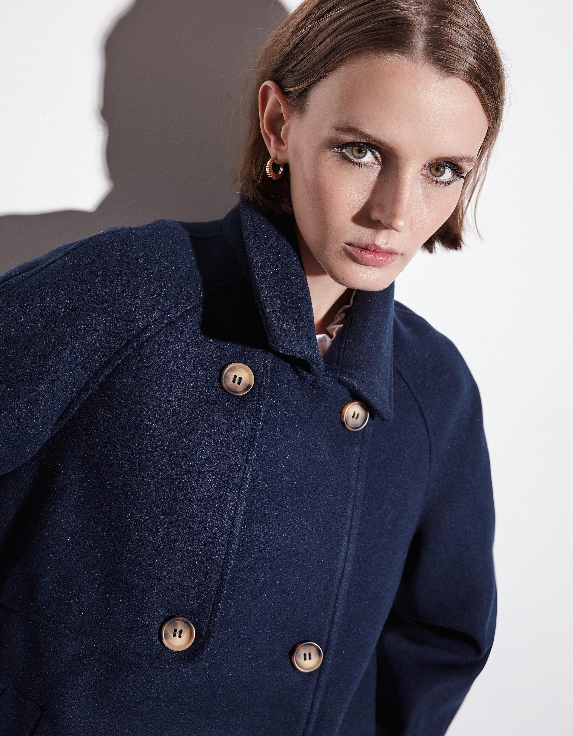 Comprar Online Casaco Sobreposi&ccedil;&atilde;o, Mulher, Azul Escuro