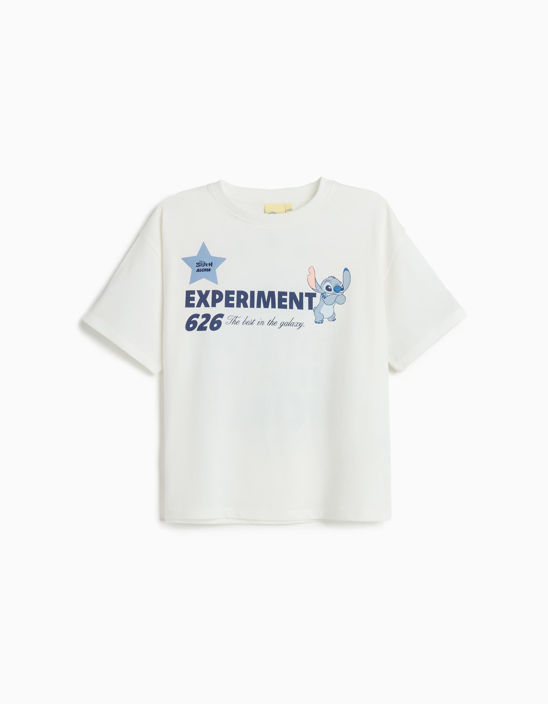 Comprar Online T-shirt 'Stitch' &copy;Disney, Menina, Branco