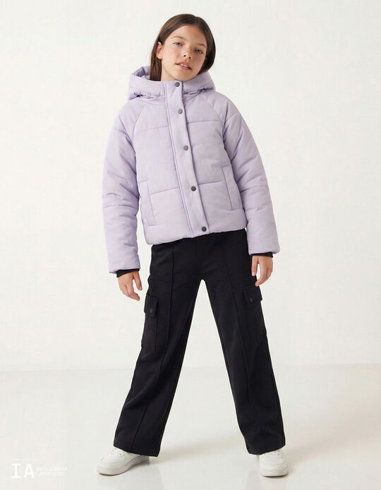 Comprar Online Casaco Acolchoado, Menina, Lil&aacute;s Claro