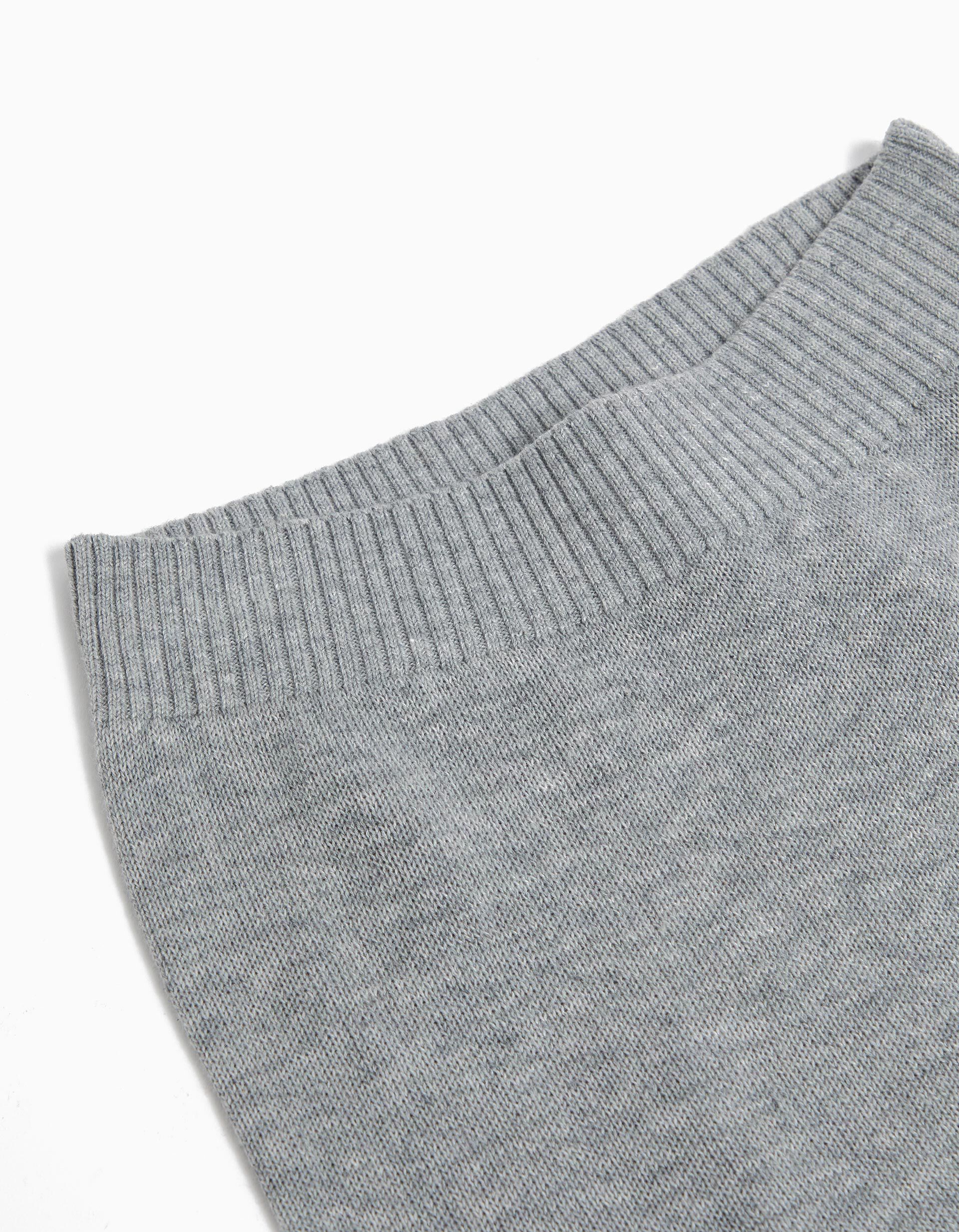 Comprar Online Cal&ccedil;as de Malha P&eacute;s, Rec&eacute;m-nascido, Cinzento Claro