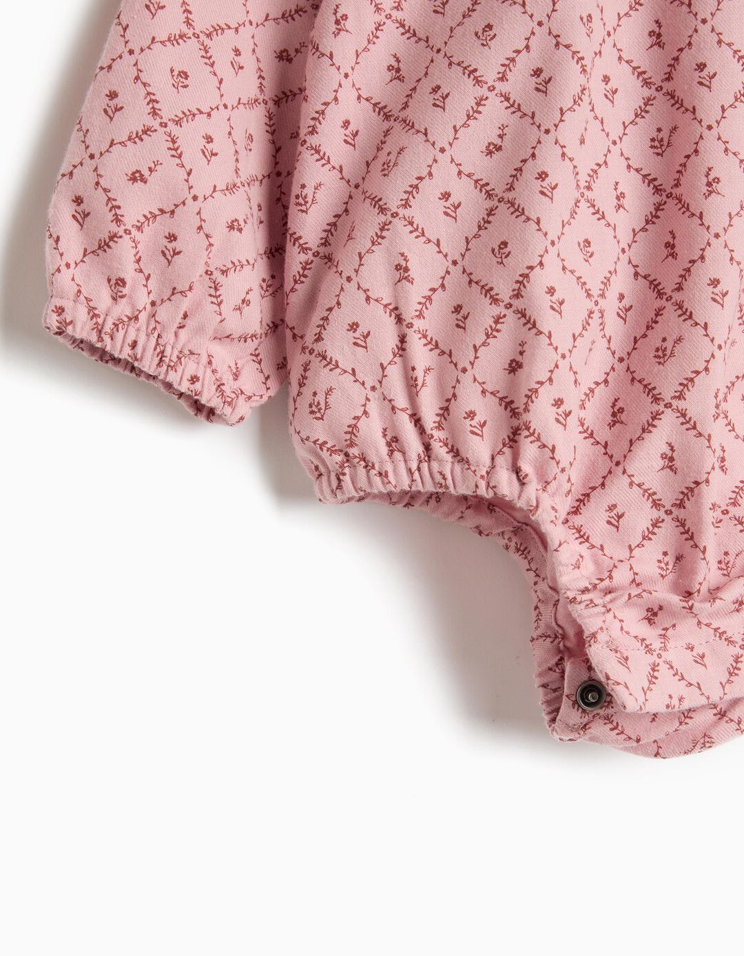 Fofo Estampado, Rec&eacute;m-Nascido, Rosa Claro