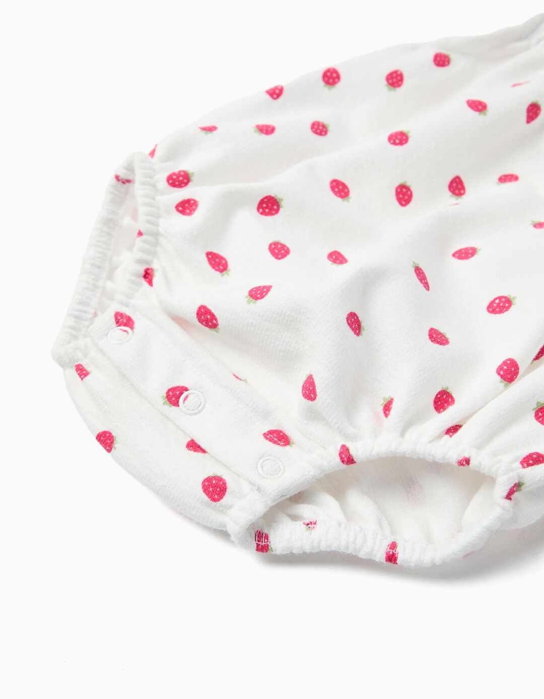 Macac&atilde;o Estampado, Rec&eacute;m-Nascido, Rosa