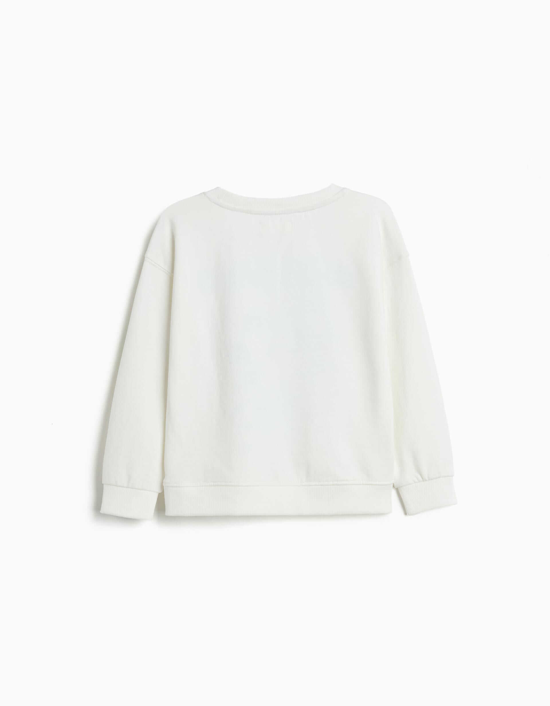 Comprar Online Sweatshirt de Felpa, Menino, Branco
