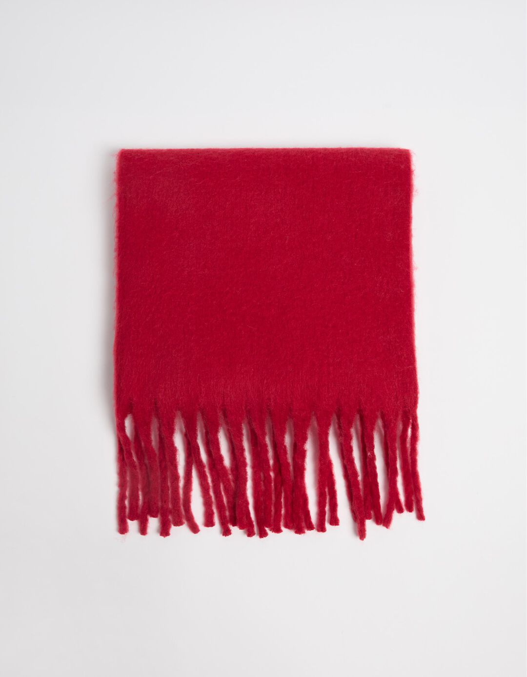 Cachecol Comprido Liso, Mulher, Vermelho