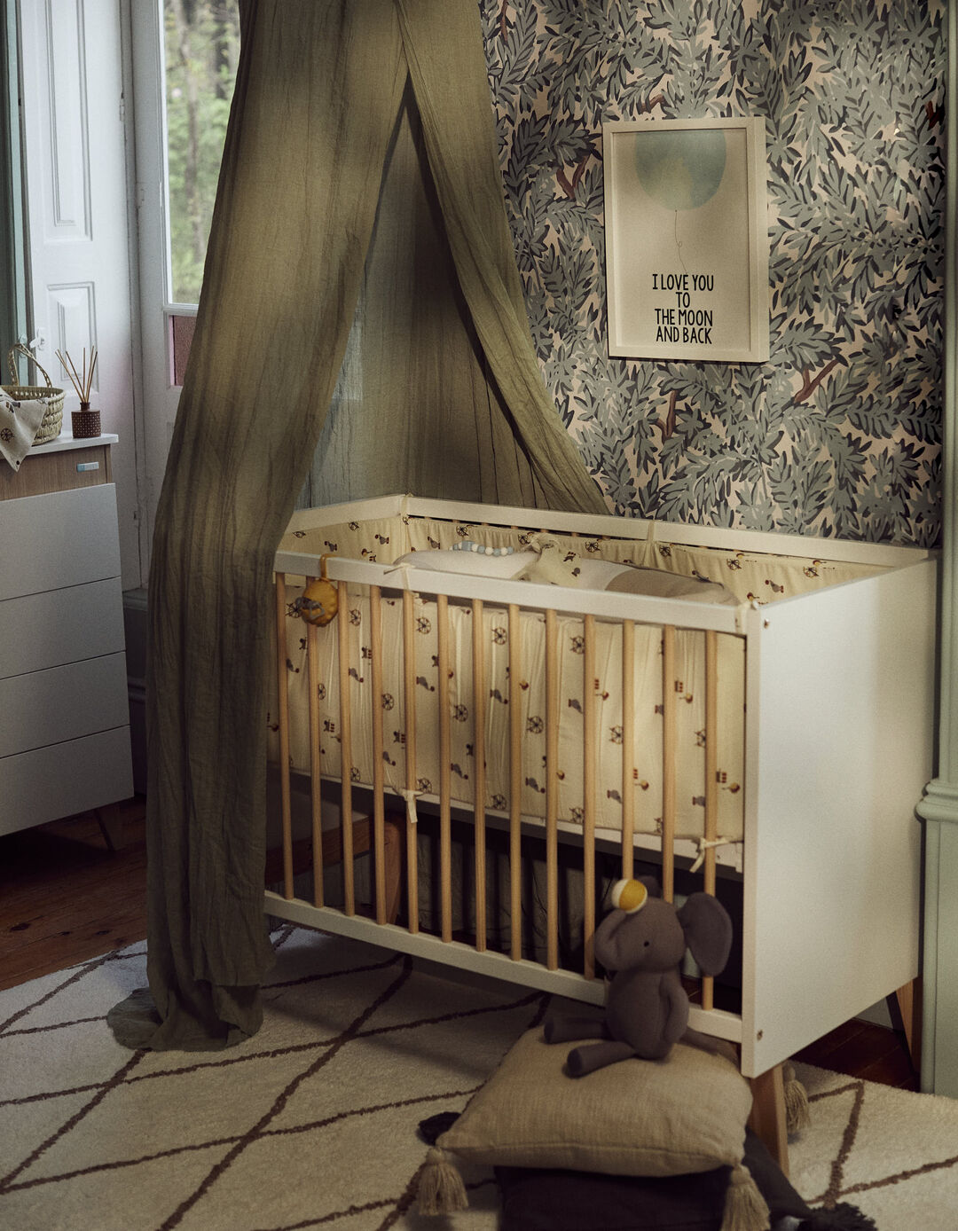 Cama 3 em 1, 120x60 cm Zy Baby
