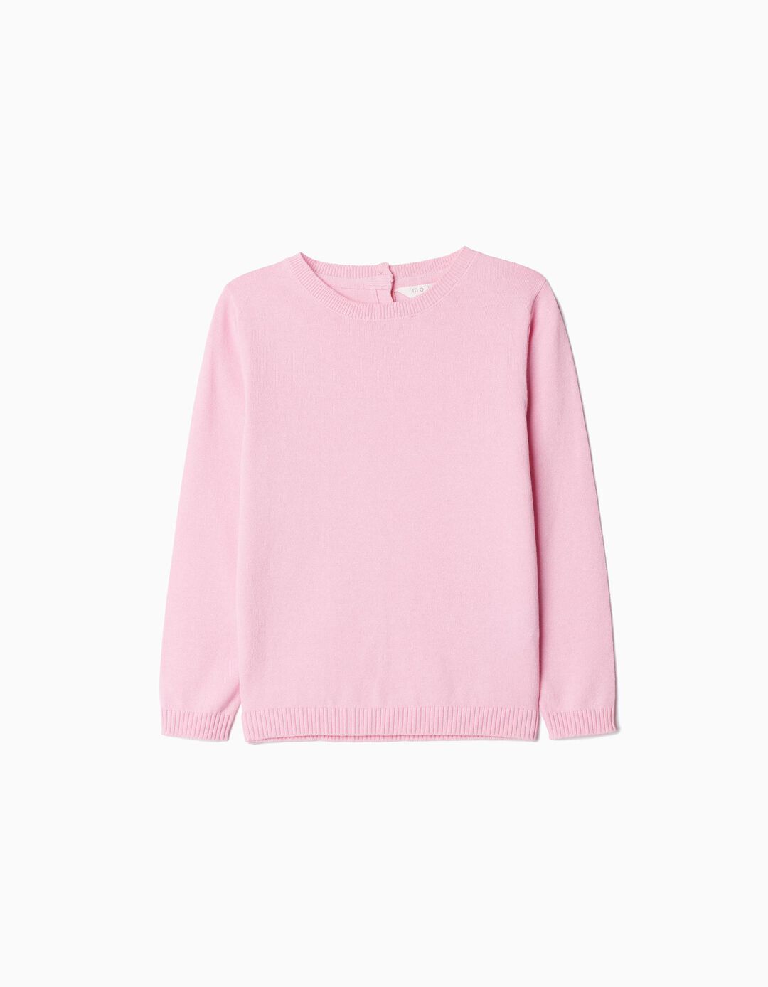 Camisola de Malha, Menina, Rosa Claro