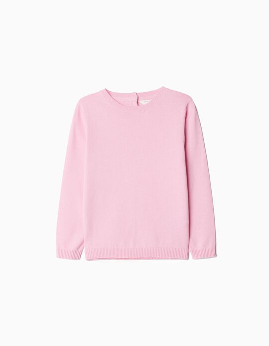 Comprar Online Camisola de Malha, Menina, Rosa Claro