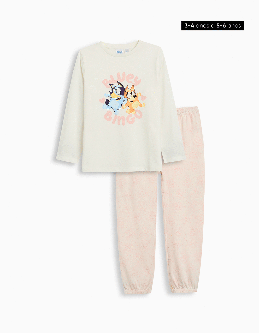 Pijama 'Bluey', Menino, Cinzento Claro