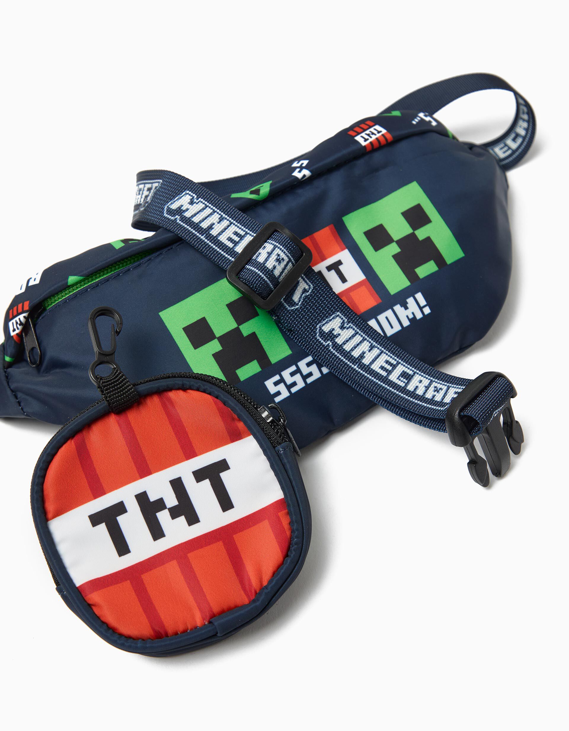 Comprar Online Bolsa de Cintura 'Minecraft', Menino, Azul Escuro