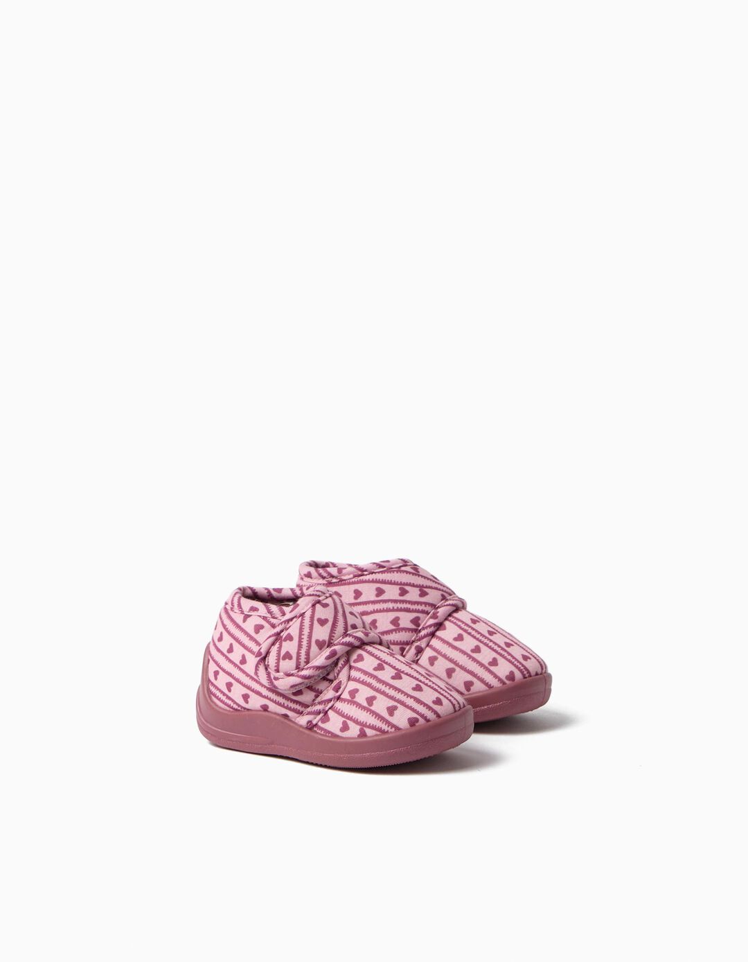 Pantufas Cora&ccedil;&atilde;o, Menina, Rosa