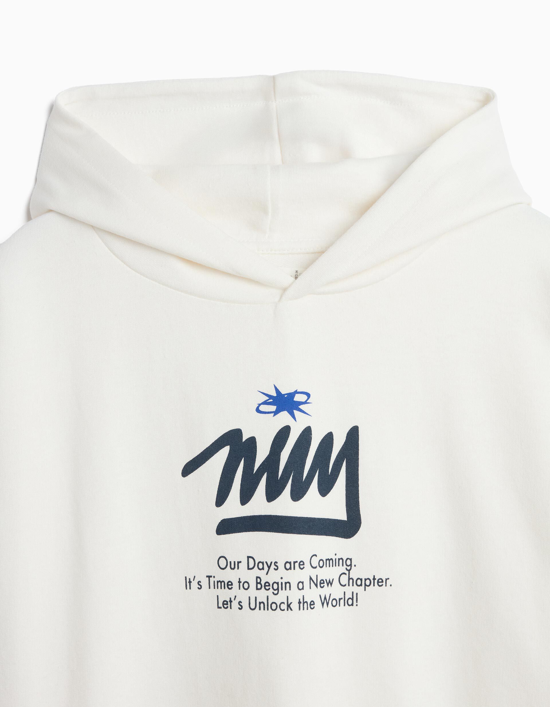 Comprar Online Sweatshirt Com Capuz, Menino, Branco