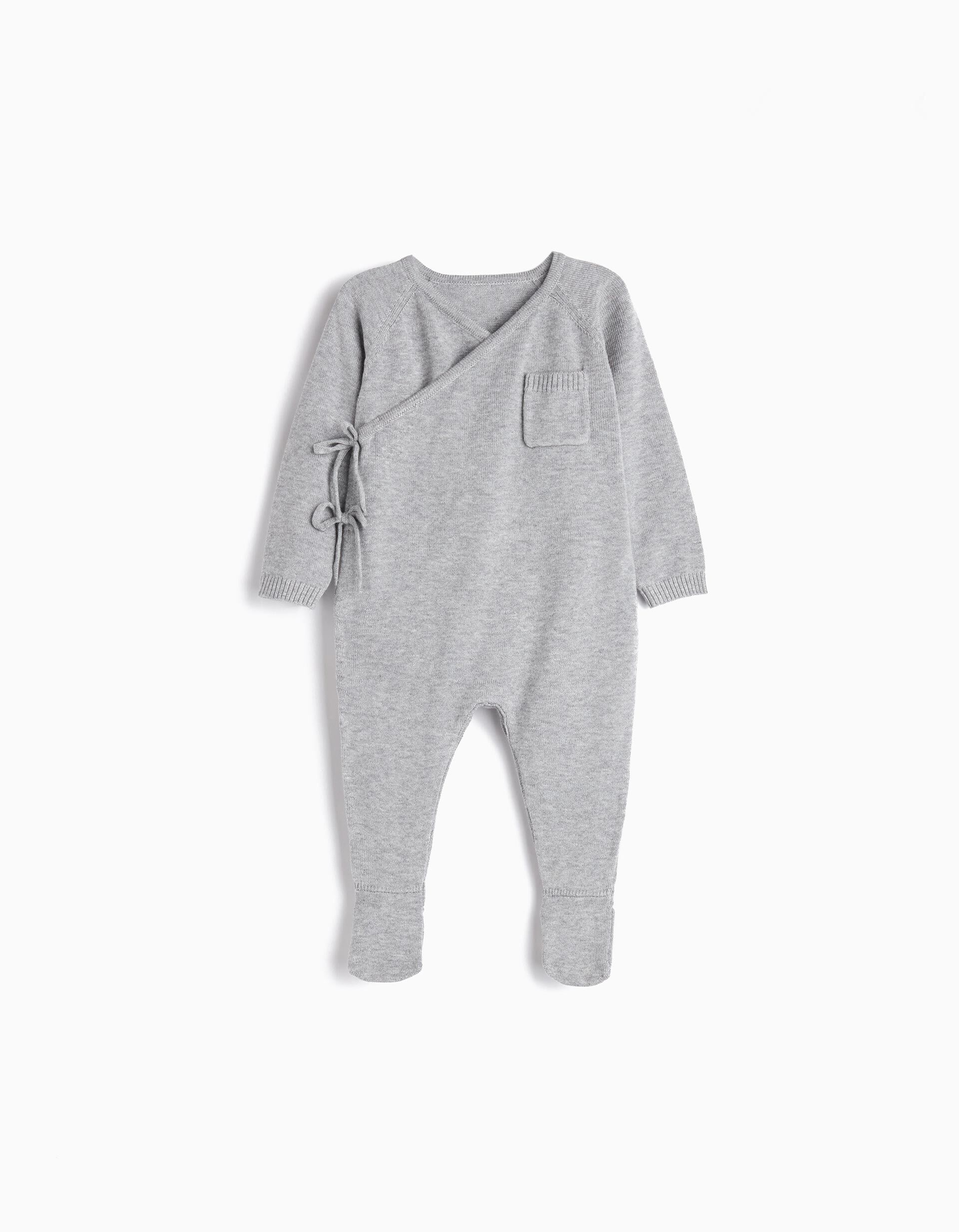 Comprar Online Babygrow Malha, Rec&eacute;m-nascido, Cinzento Claro