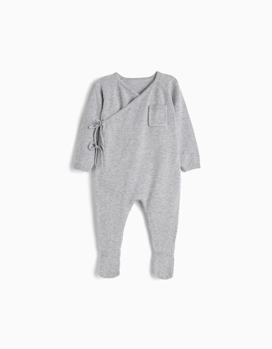 Comprar Online Babygrow Malha, Recém-nascido, Cinzento Claro