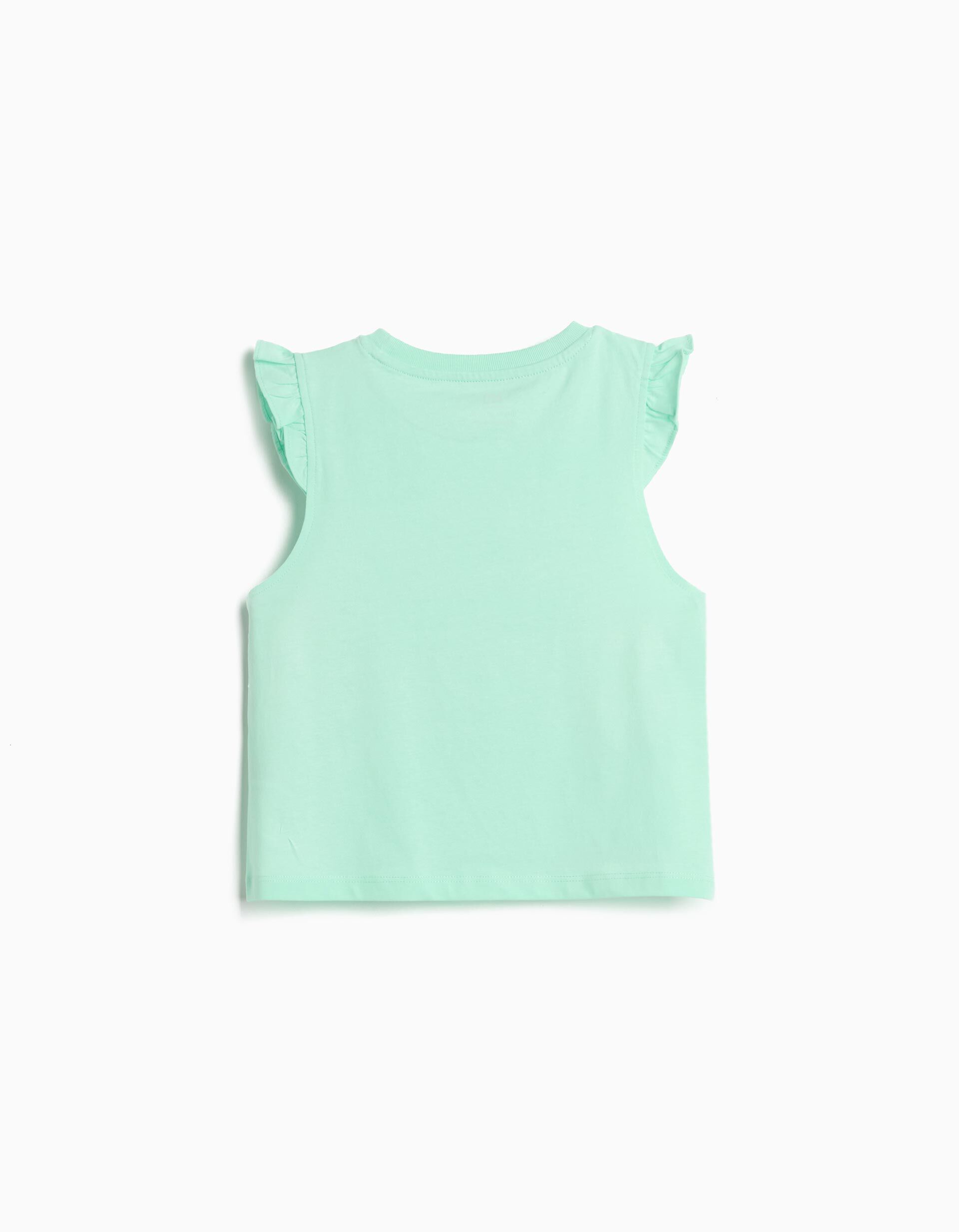 Comprar Online T-shirt Estampada, Menina, Verde Claro