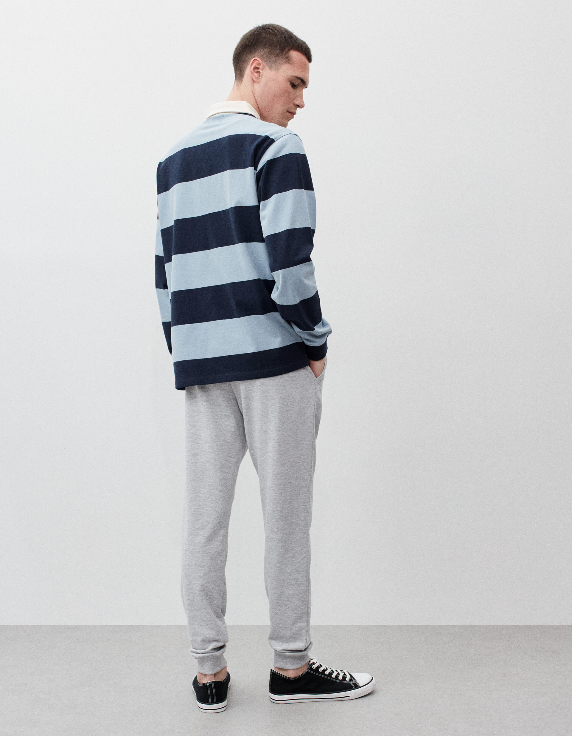 Comprar Online Cal&ccedil;as Jogging, Homem, Cinza