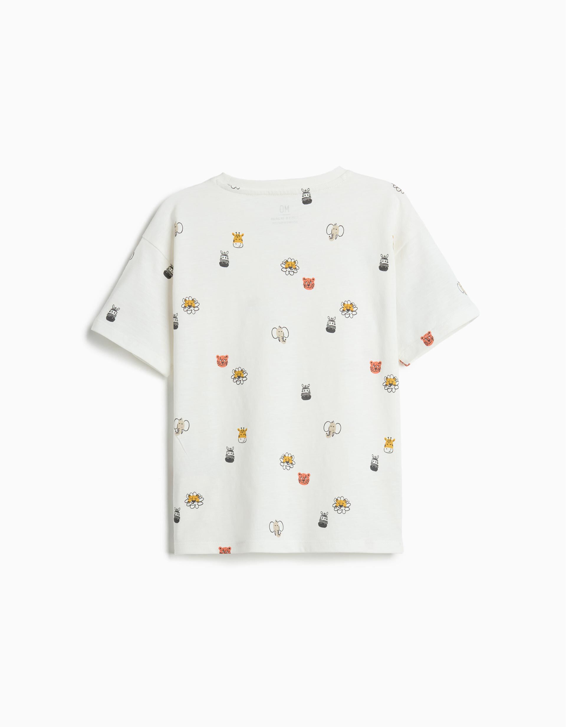 Comprar Online T-shirt Estampada, Menino, Branco