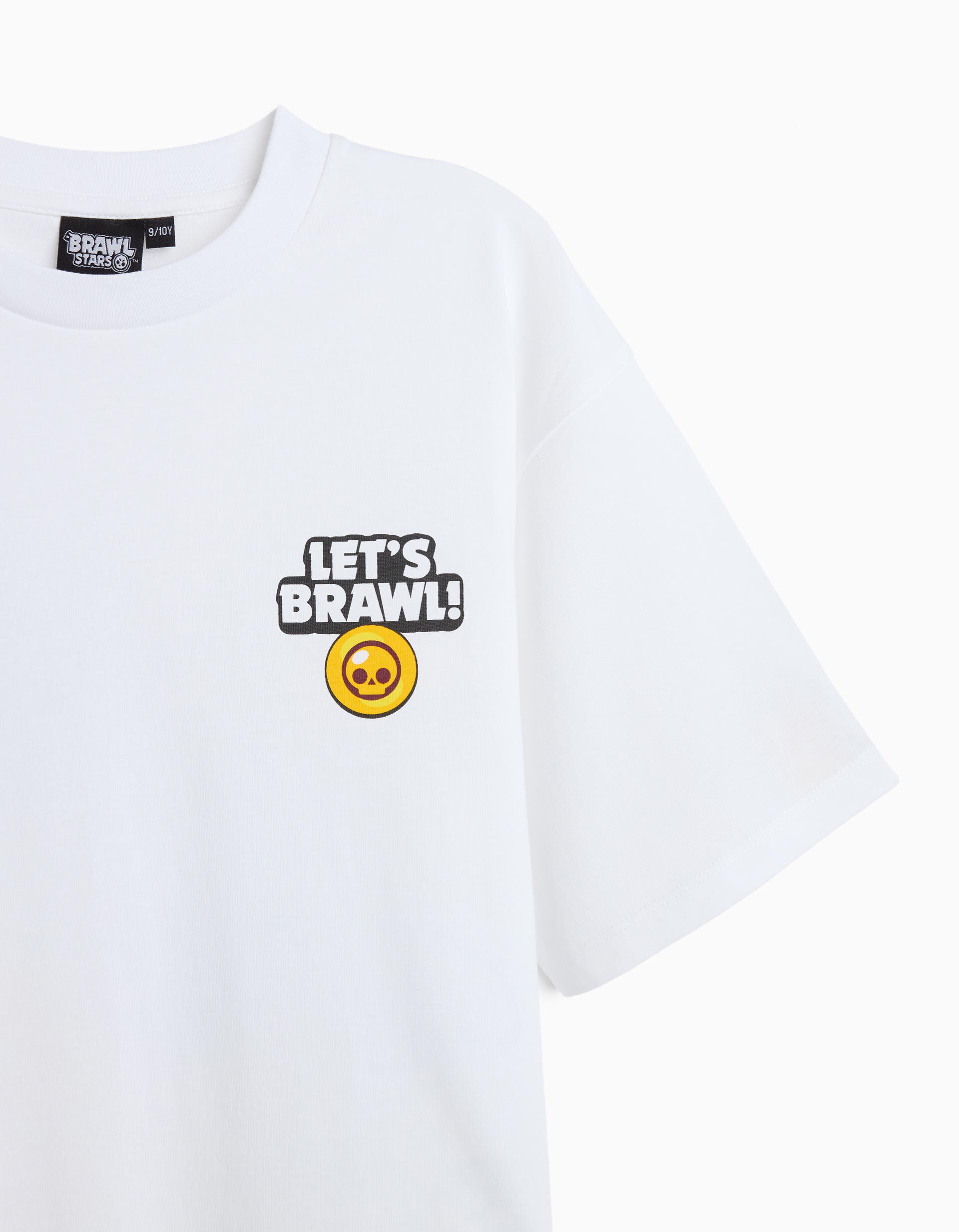 Comprar Online T-shirt 'Brawl Stars', Menino, Cru
