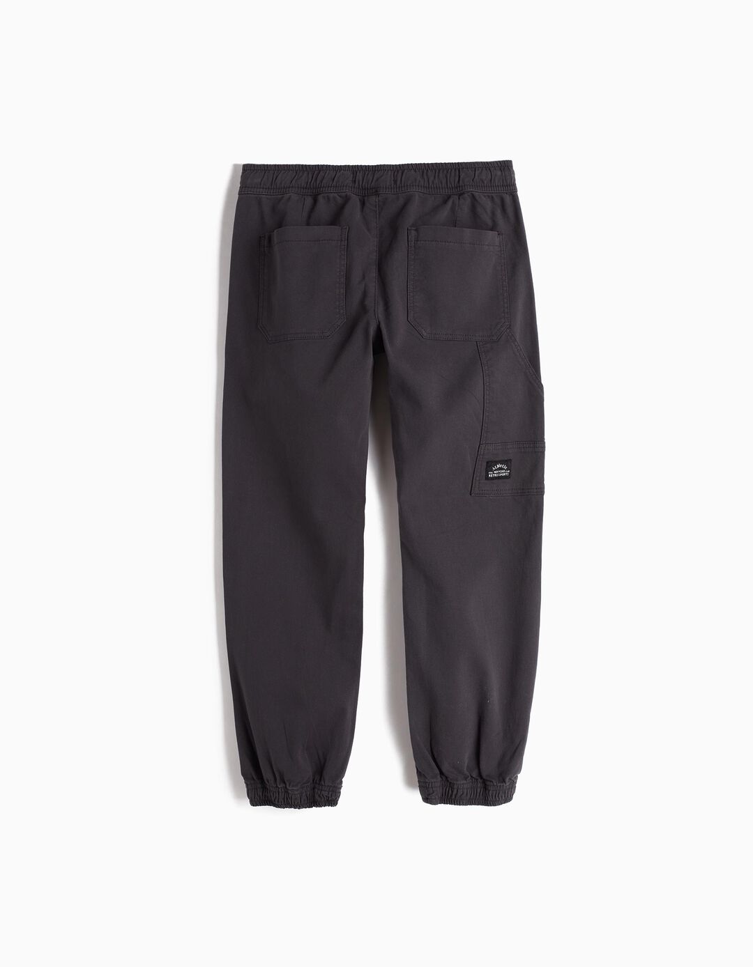 Calças Joggers, Menino, Cinzento Escuro