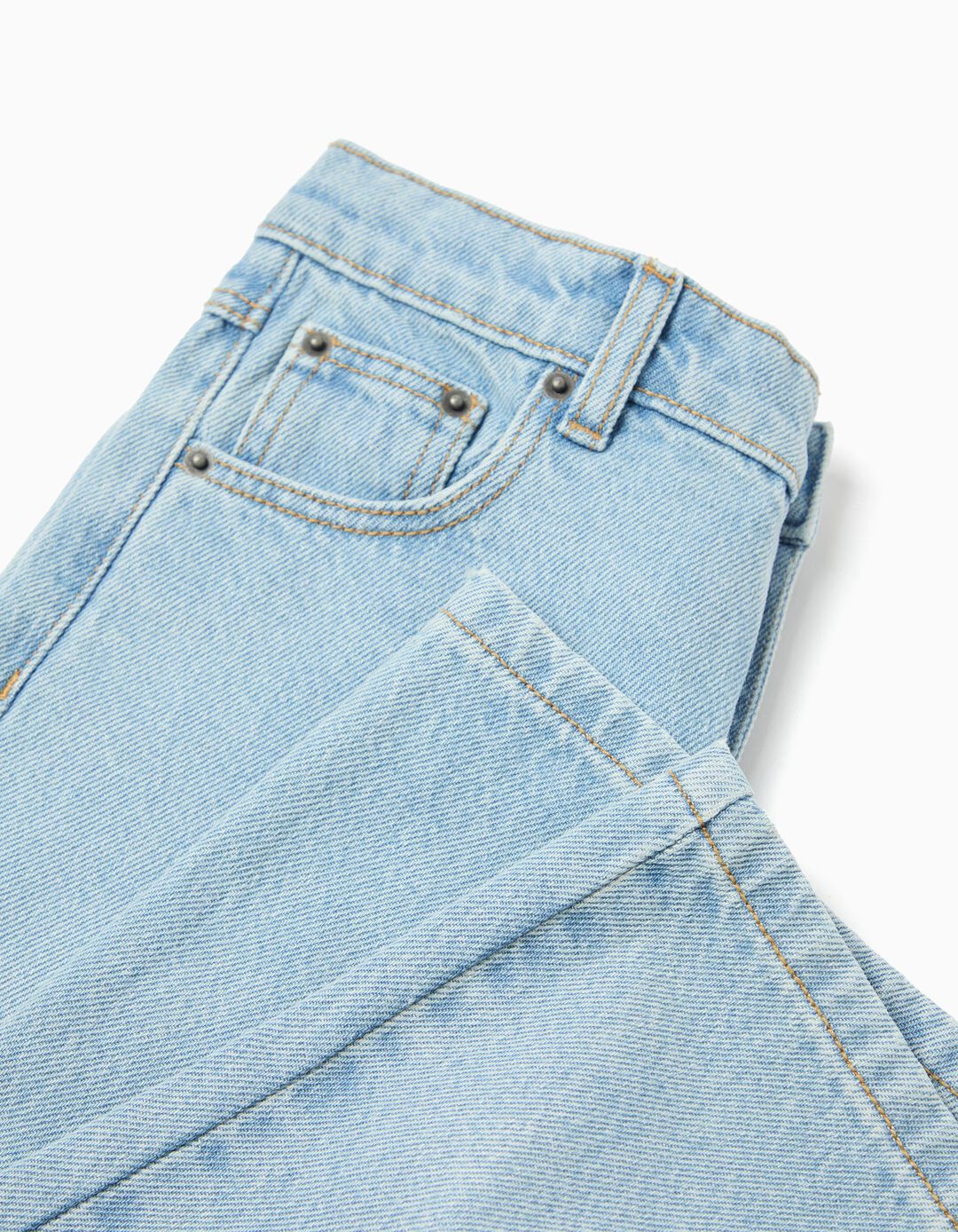 Cal&ccedil;as de Ganga 'Regular Fit', Menino, Azul Claro