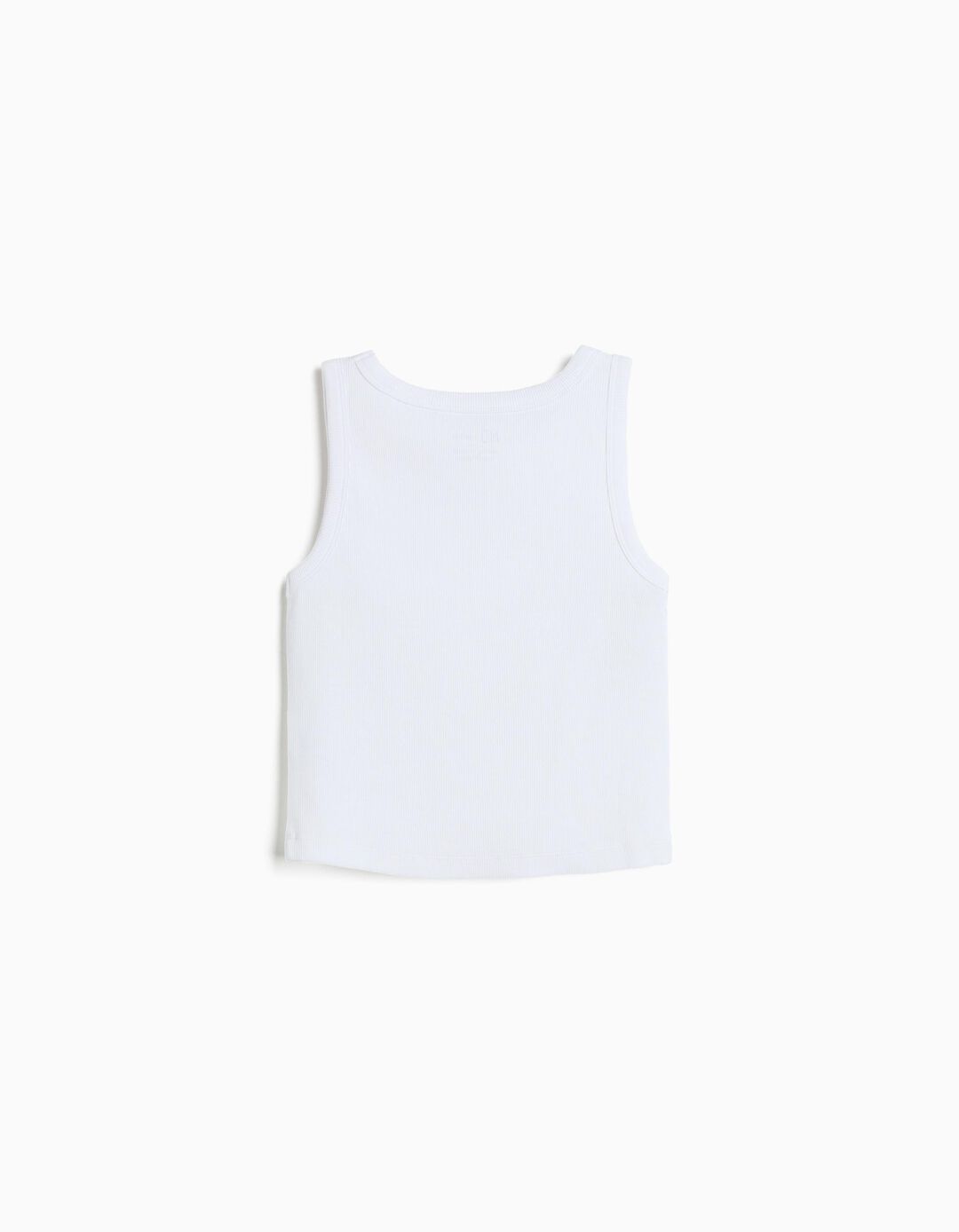 Top, Menina, Branco
