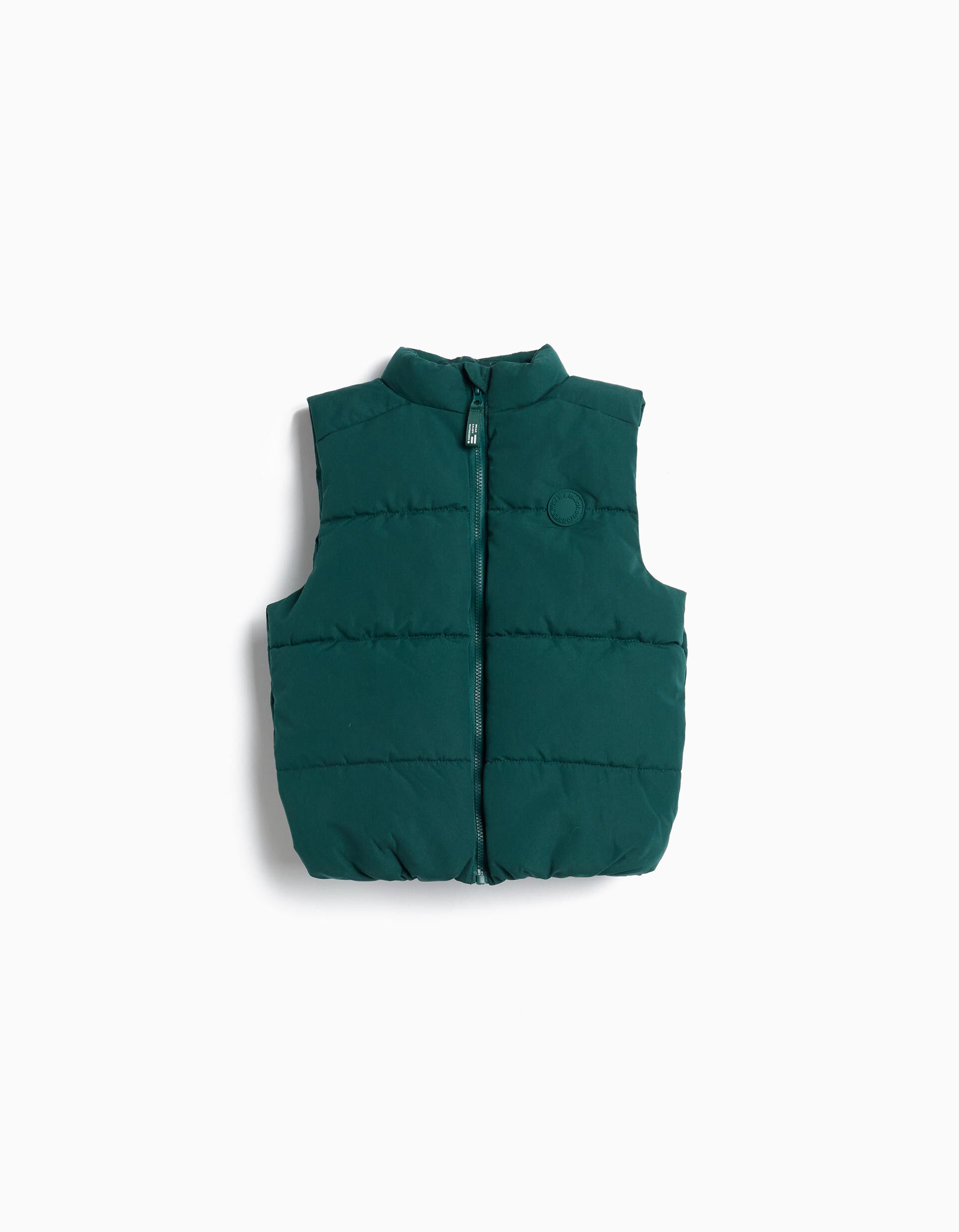 Comprar Online Colete Acolchoado, Menino, Verde Escuro