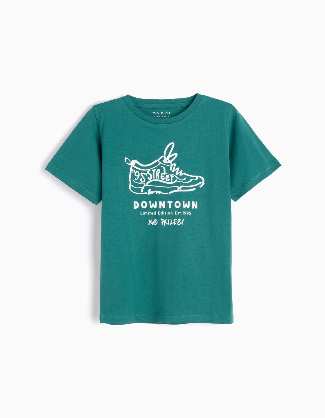 T-shirt Estampado, Bebé Menino, Verde Escuro