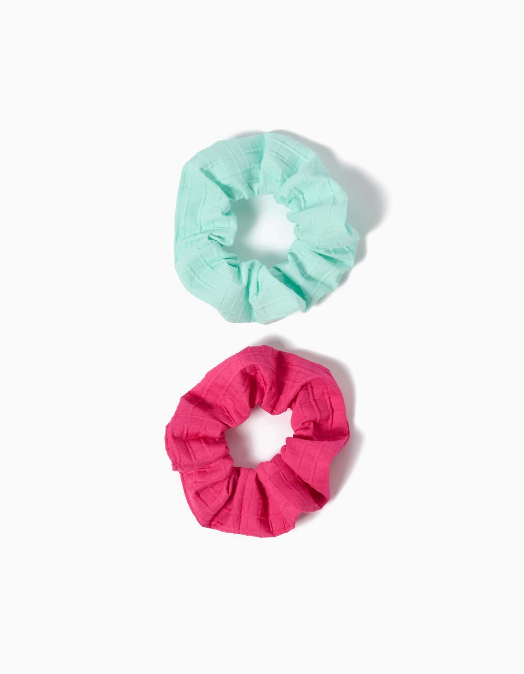 Pack 2 Elásticos de Cabelo Scrunchies, Menina, Multicor