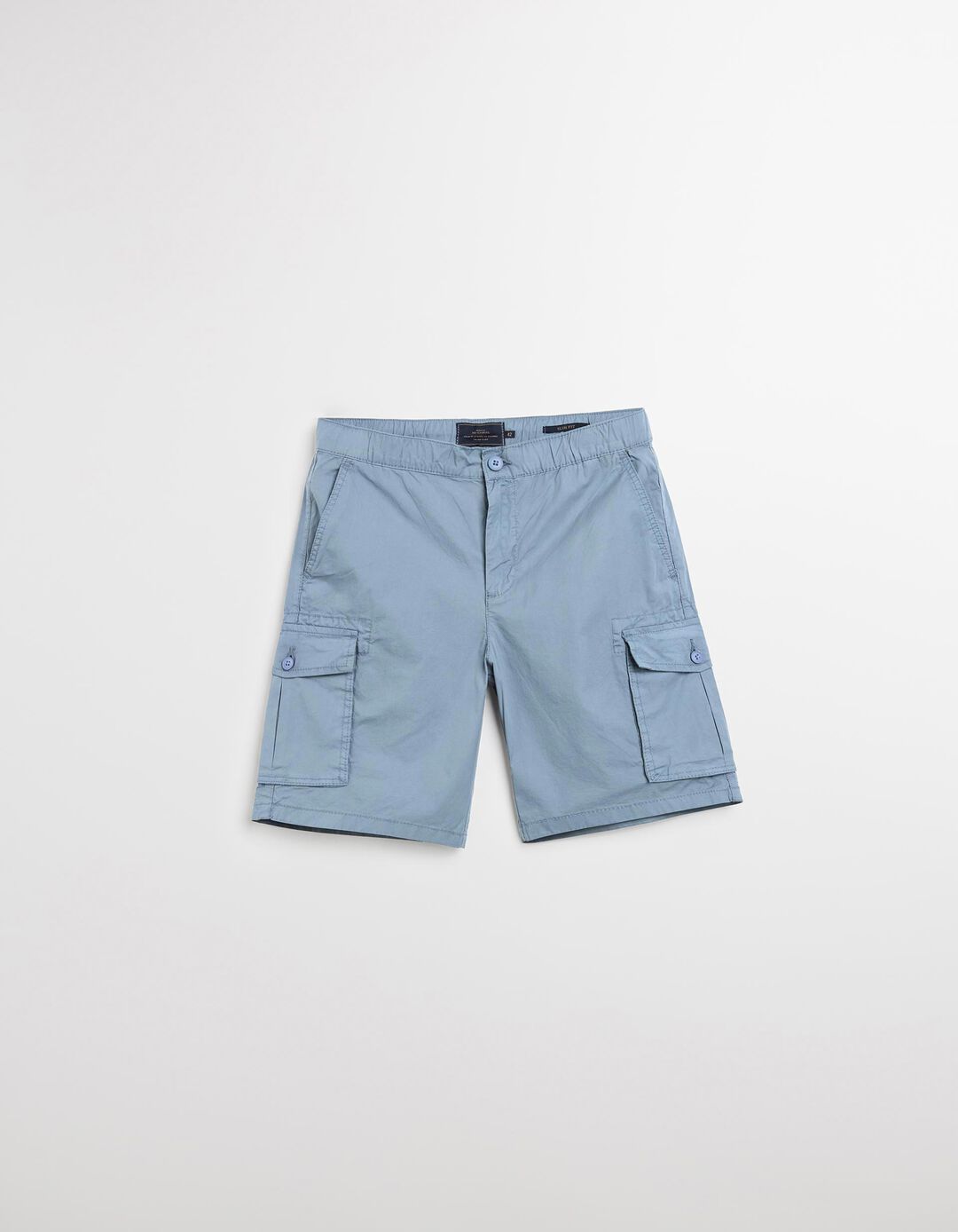 Calções Cargo, Homem, Azul 