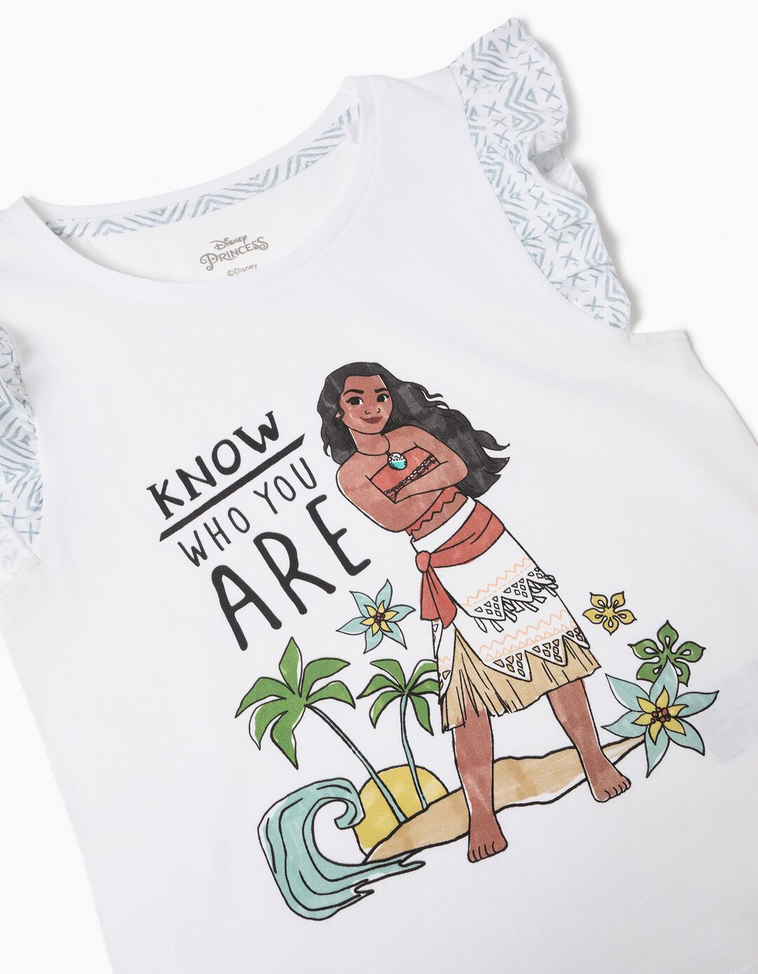 Pijama 'Moana', Menina, Branco 