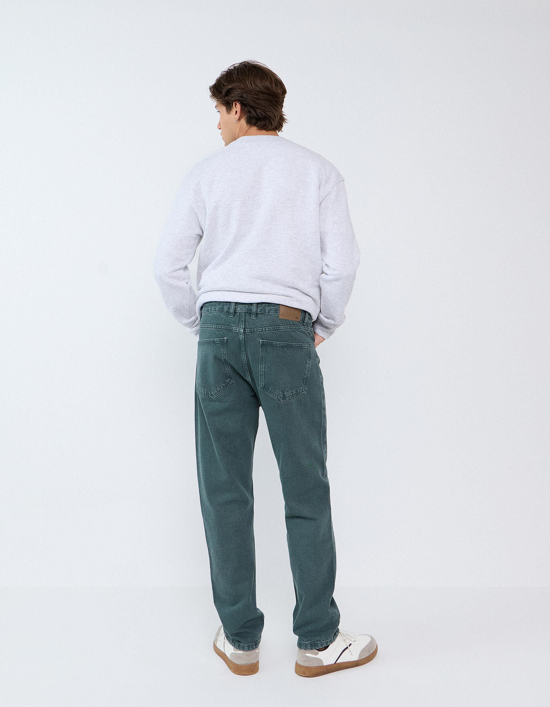 Comprar Online Cal&ccedil;as de Ganga Relaxed Fit, Homem, Verde Escuro