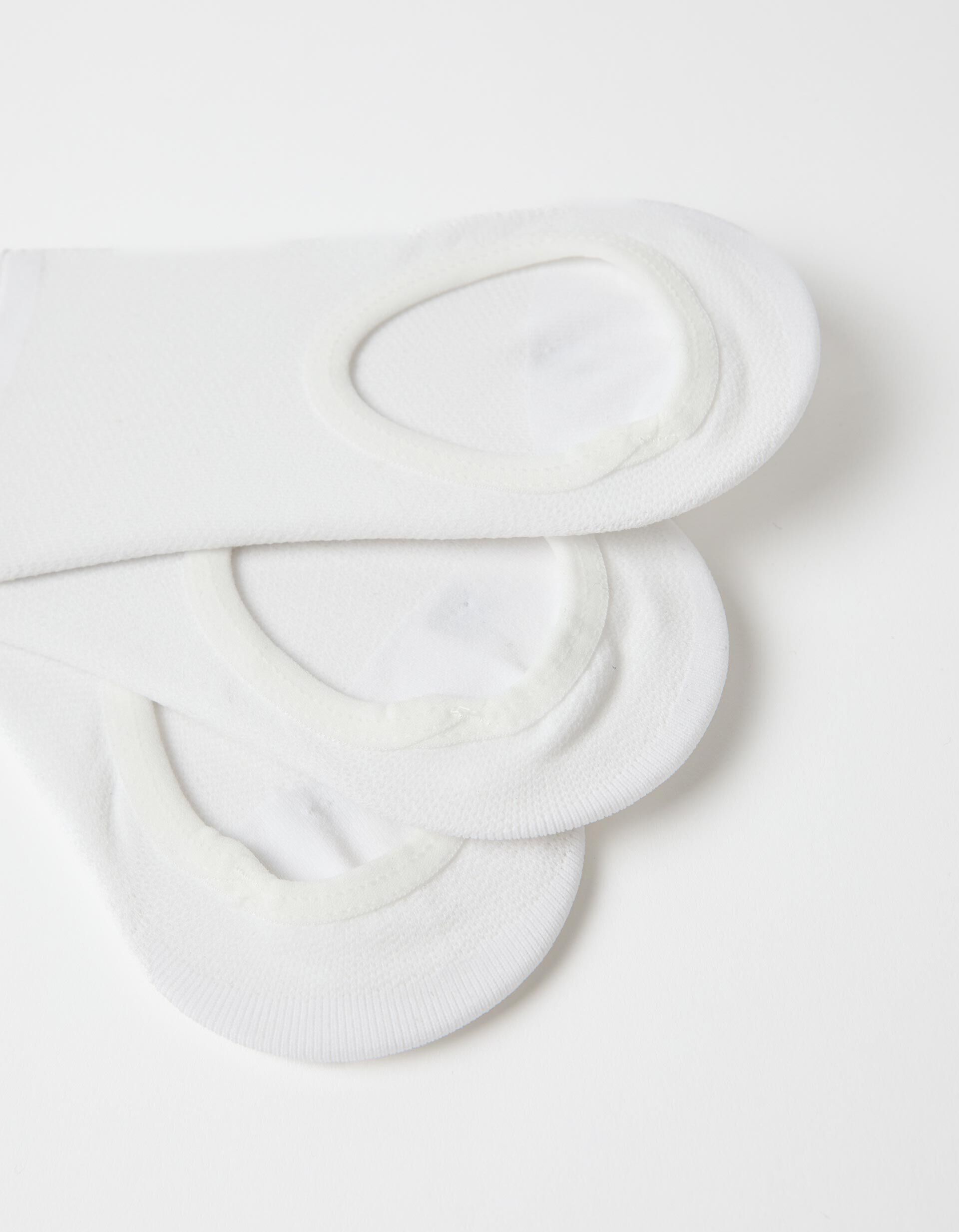 Comprar Online Pack 3 Pares de Meias Invis&iacute;veis, Mulher, Branco