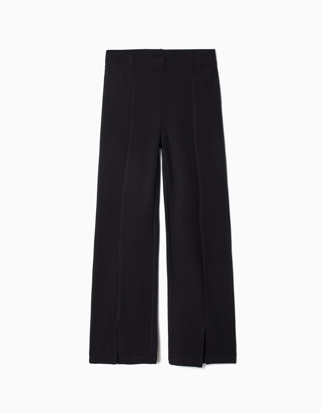 Leggings Flare, Menina, Preto
