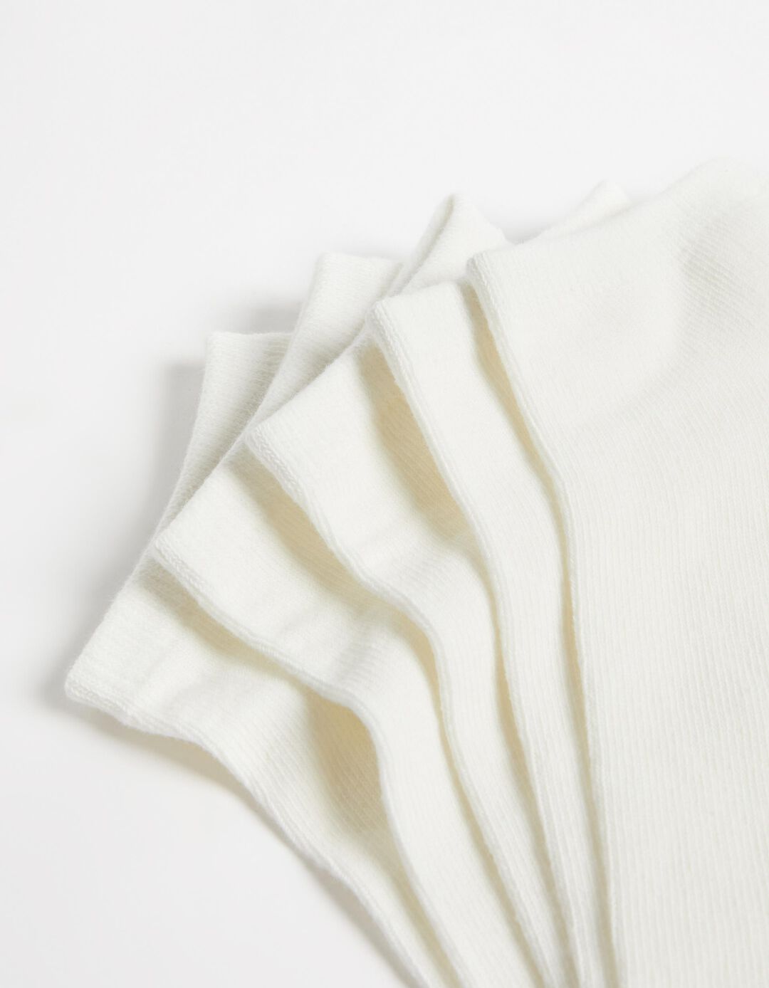 Pack 5 Pares de Meias, Homem, Branco