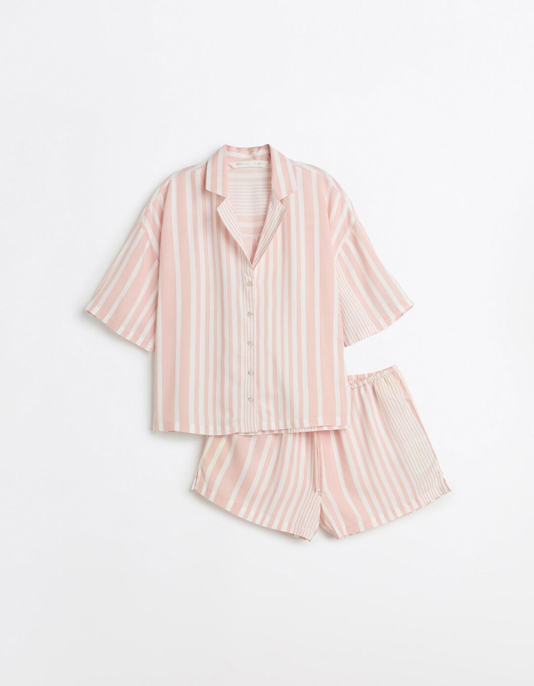 Pijama Riscas, Mulher, Rosa Claro
